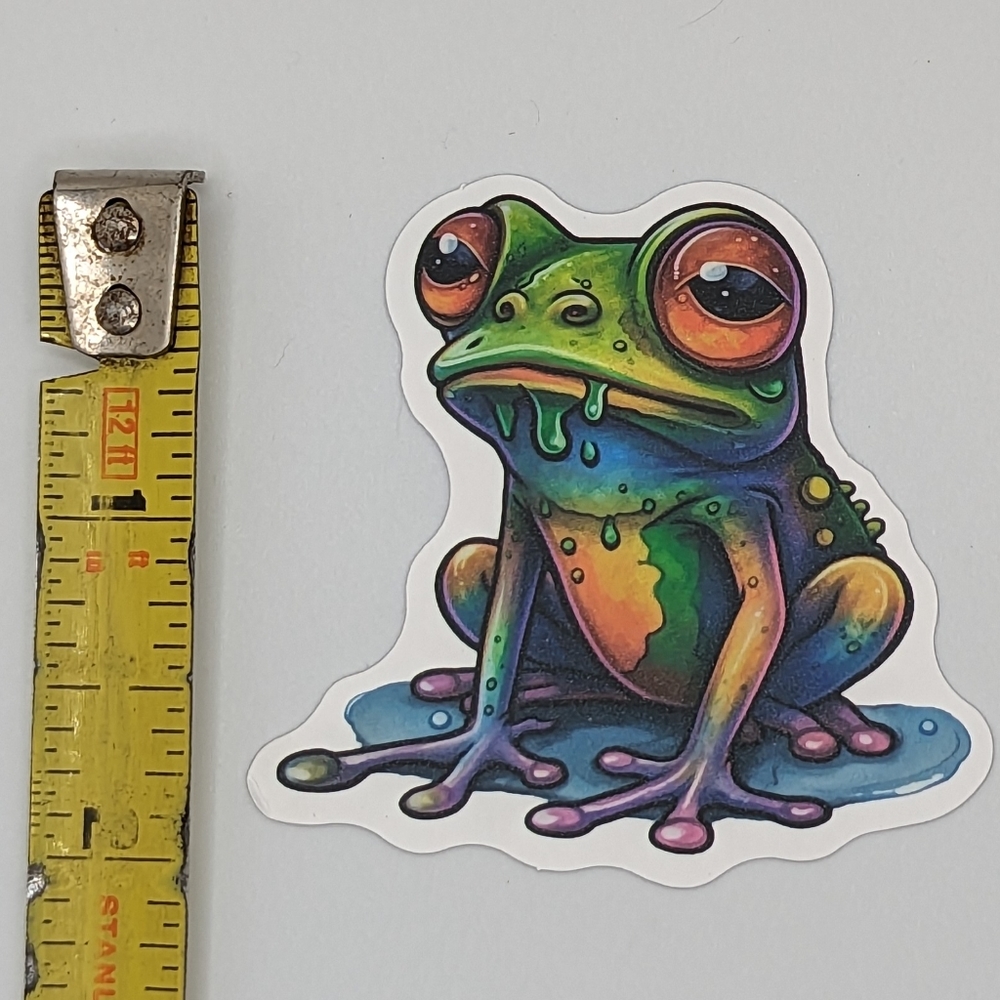 Frog Sticker - Picture 2 of 2
